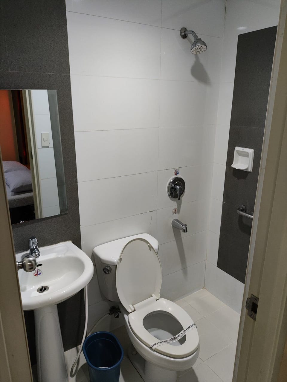 Deluxe Room, 1 Double Bed | Bathroom | Shower, hair dryer, bidet, towels