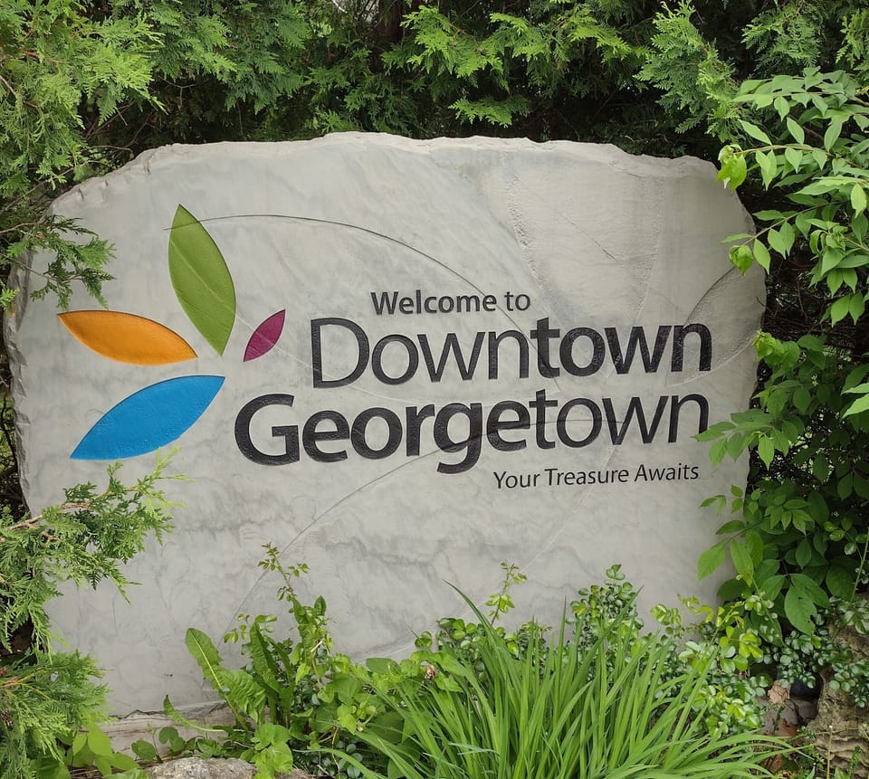 Downtown Georgetown - Shops and Restaurants