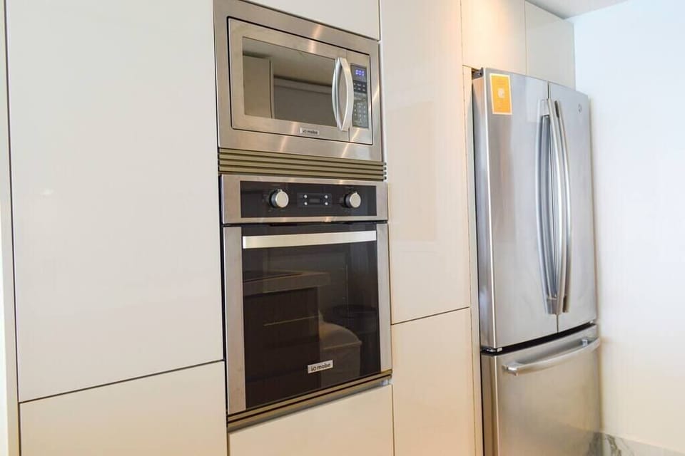 Microwave and Oven