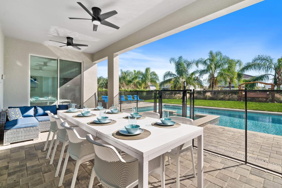 Covered patio