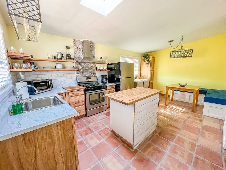 Spacious Kitchen & dinning area.
