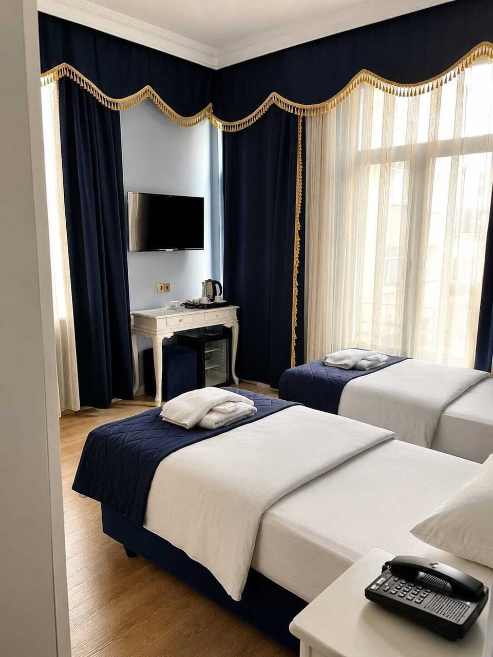 Superior Twin Room | Premium bedding, Select Comfort beds, desk, soundproofing