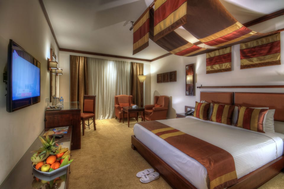 Select Comfort beds, minibar, in-room safe, individually decorated
