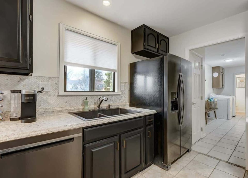 Indulge in your favorite brew with our Keurig coffee maker, adding a touch of convenience to your stay at Evergreen Luxe.