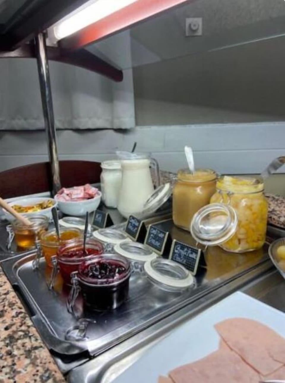 Daily buffet breakfast (EUR 13 per person)