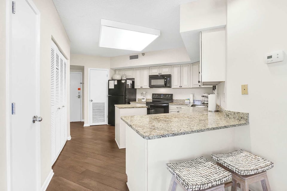 Kitchen with Bar Seating 
