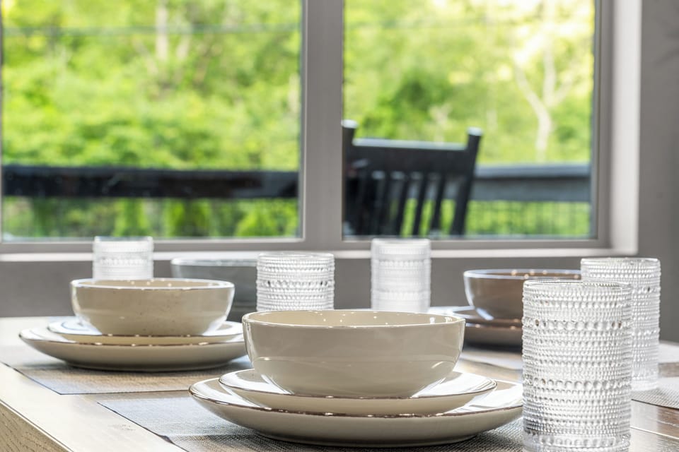 Start your day with breakfast and a view, where every place setting invites connection and comfort.