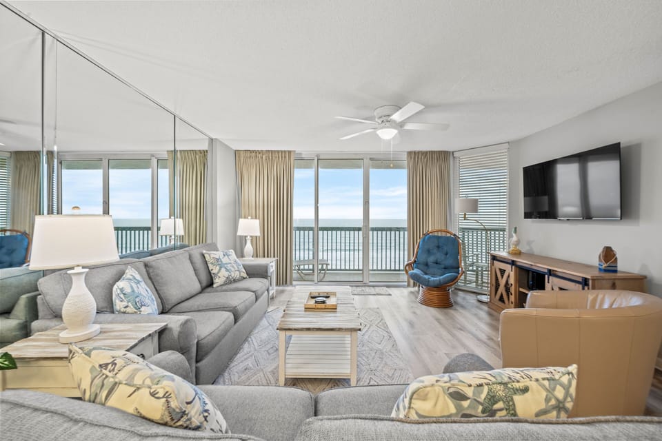 Oceanfront Living Room