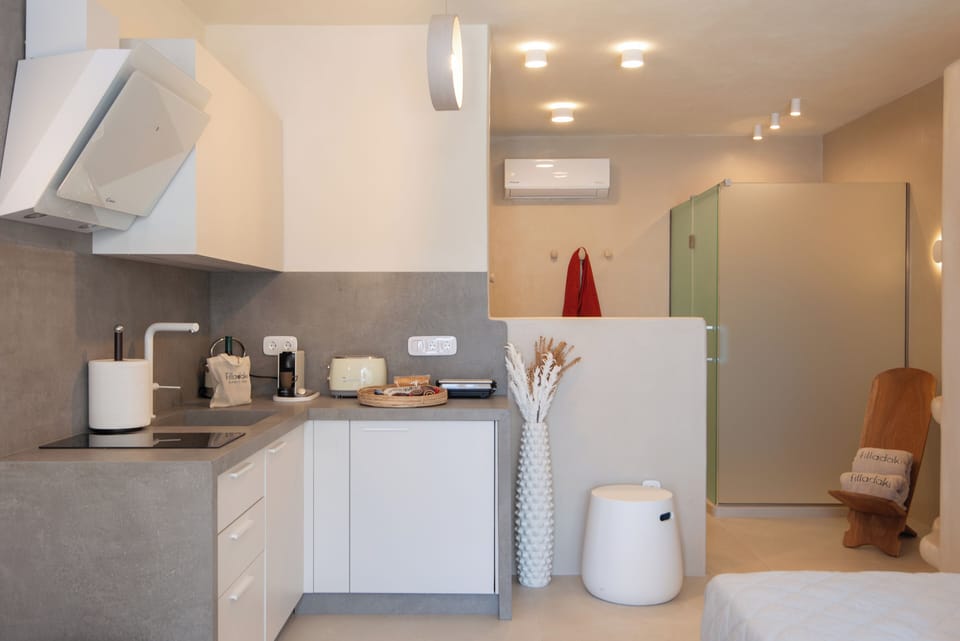 Junior Suite, Private Pool, Sea View | Individually decorated, individually furnished, blackout drapes