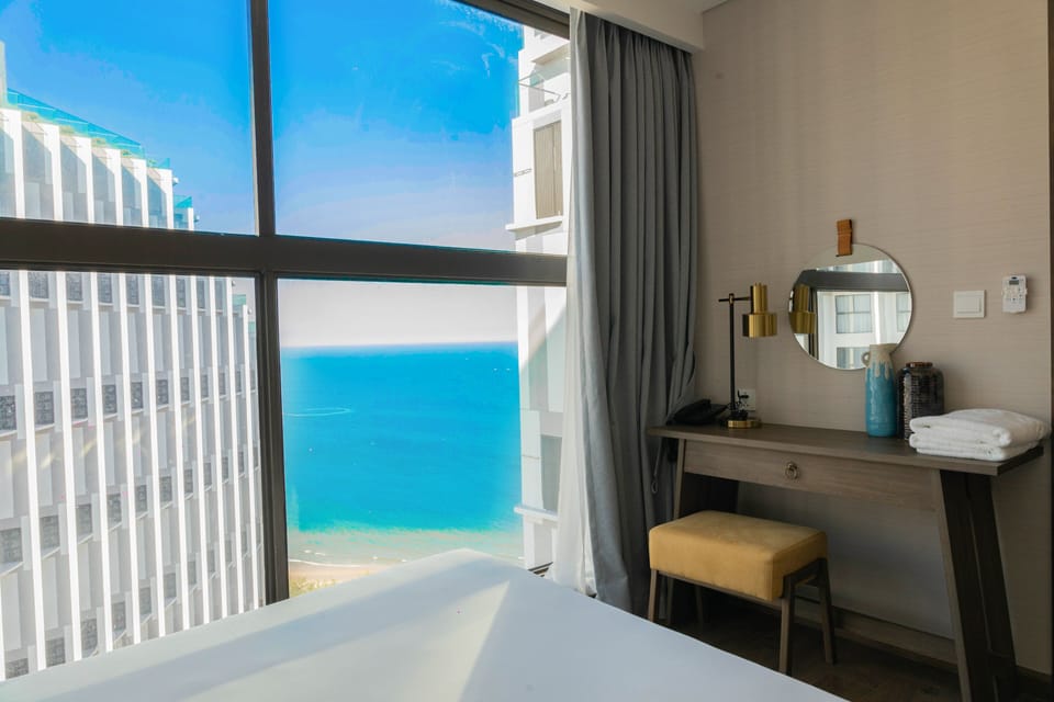 Family Penthouse, 2 Bedrooms, Ocean View | Premium bedding, free minibar items, in-room safe, blackout drapes