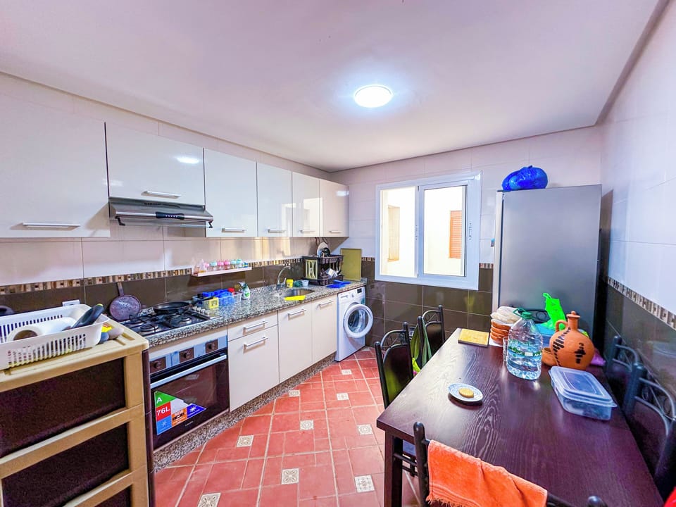 Comfort Apartment | Private kitchen | Full-size fridge, oven, stovetop, espresso maker