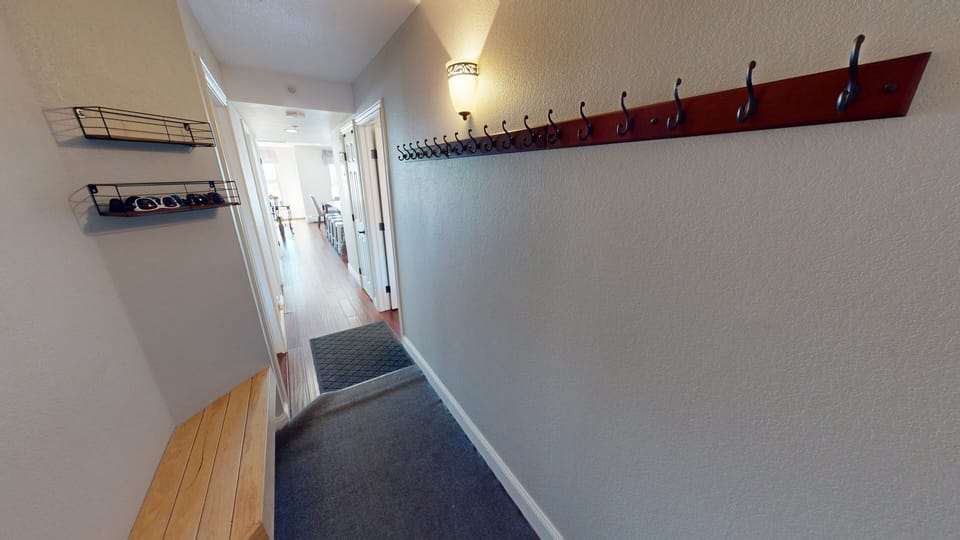 Entry with Gear Racks and Boot Bench - Entry with Gear Racks and Boot Bench