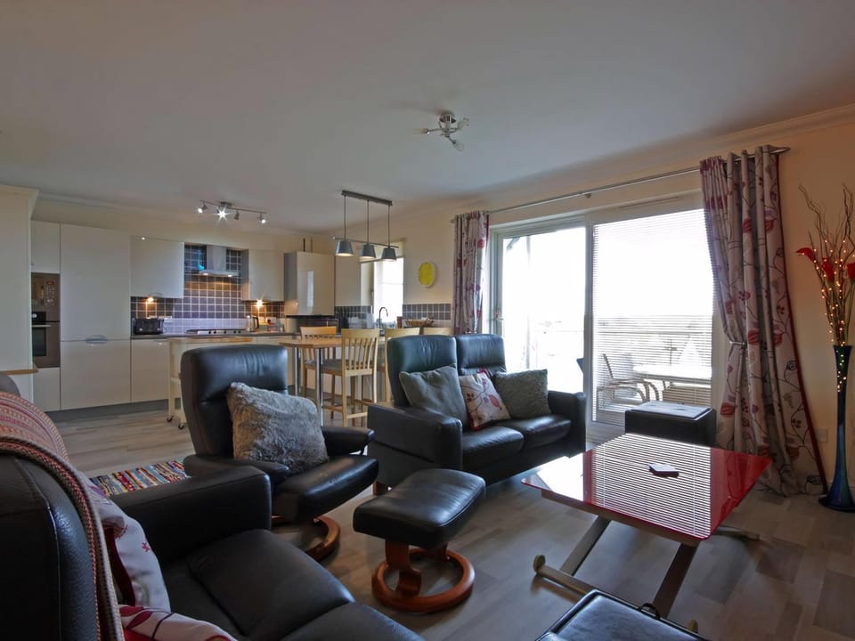 Open plan living space | Fairway Apartment, Nairn