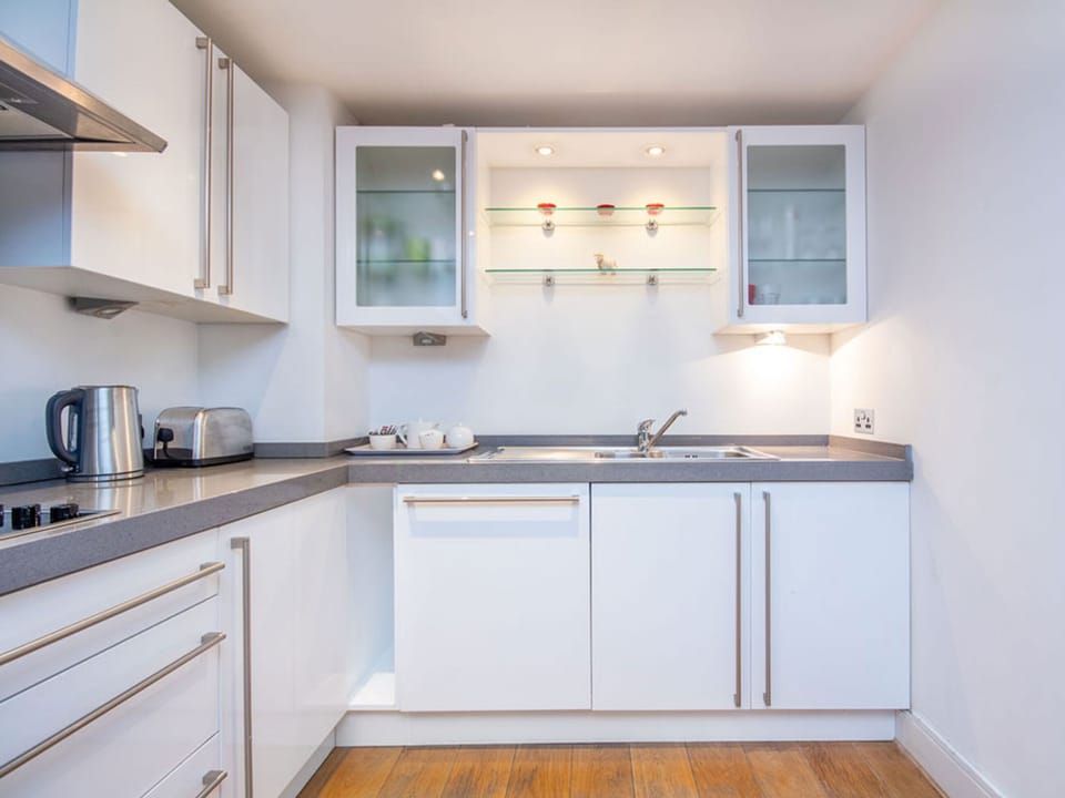 Kitchen | 208 By the Bridge Apartment, Inverness