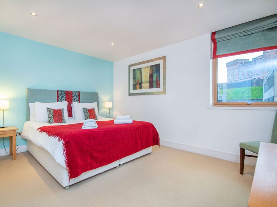 Double bedroom | 208 By the Bridge Apartment, Inverness