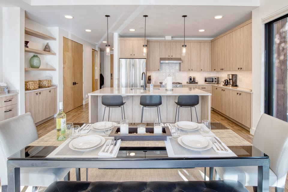 Prepare your cherished dishes in the comfort of our expansive, well-equipped kitchen.