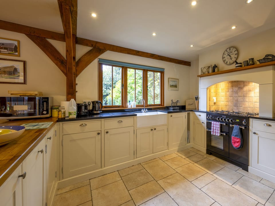 Fridge, dishwasher, electric kettle, toaster