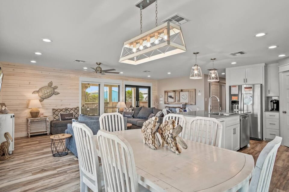 Dining Table Overlooking the Living Room
