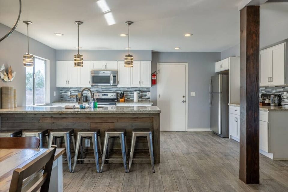 Make every meal special in this stylish, spacious dining space.