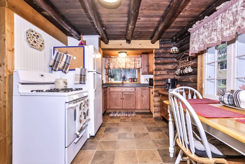 The kitchen is appointed with everything you'll need cook and entertain!