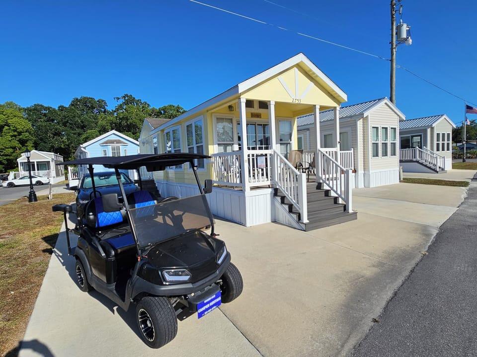 Golf Carts use with House
7 nights or more @ $5/nt 
Less than 7 nights @ $10/nt
