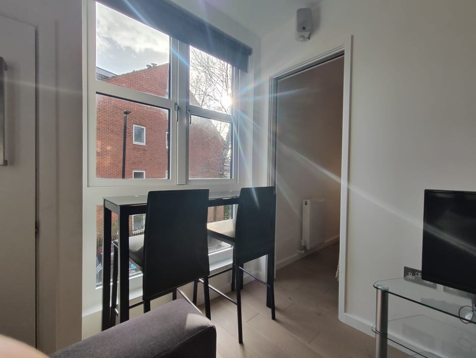 Work & dining table by the window