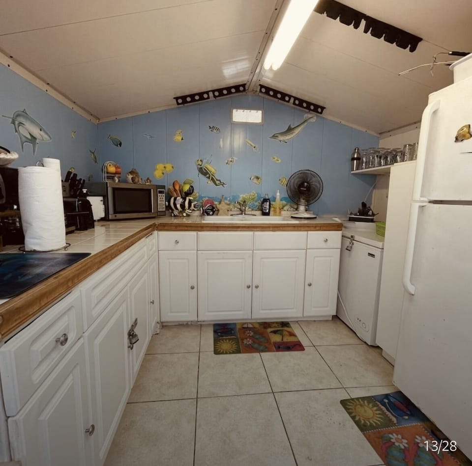 Exterior full kitchen set up!