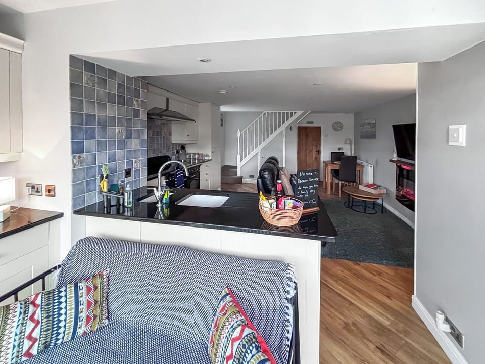 Beacon Cottage downstairs living area | Beacon - High Peak House, Ravenscar, near Whitby