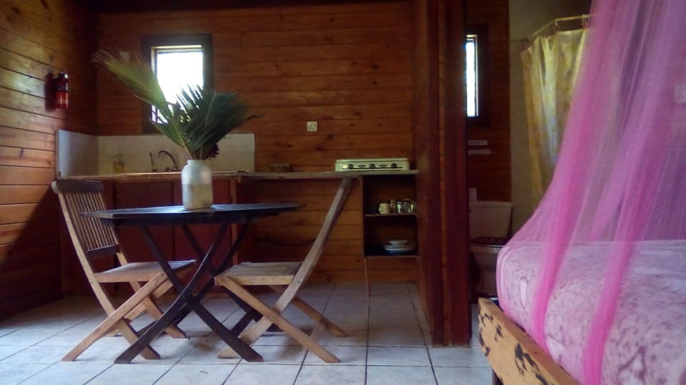 Shared fridge, coffee/tea maker, eco-friendly cleaning products