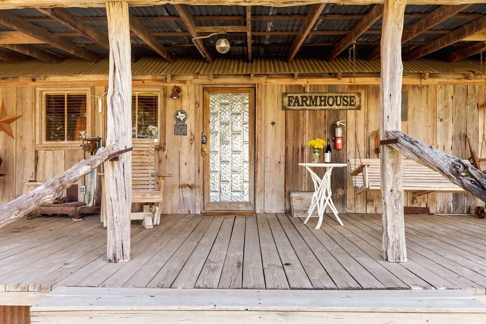 Picture yourself under the rustic allure of a tin roof, providing a cozy retreat with a touch of nostalgia.