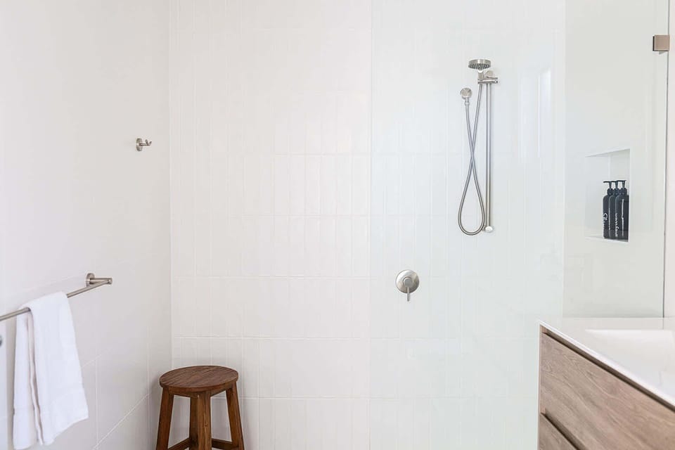 Bathroom with Shower + Toilet