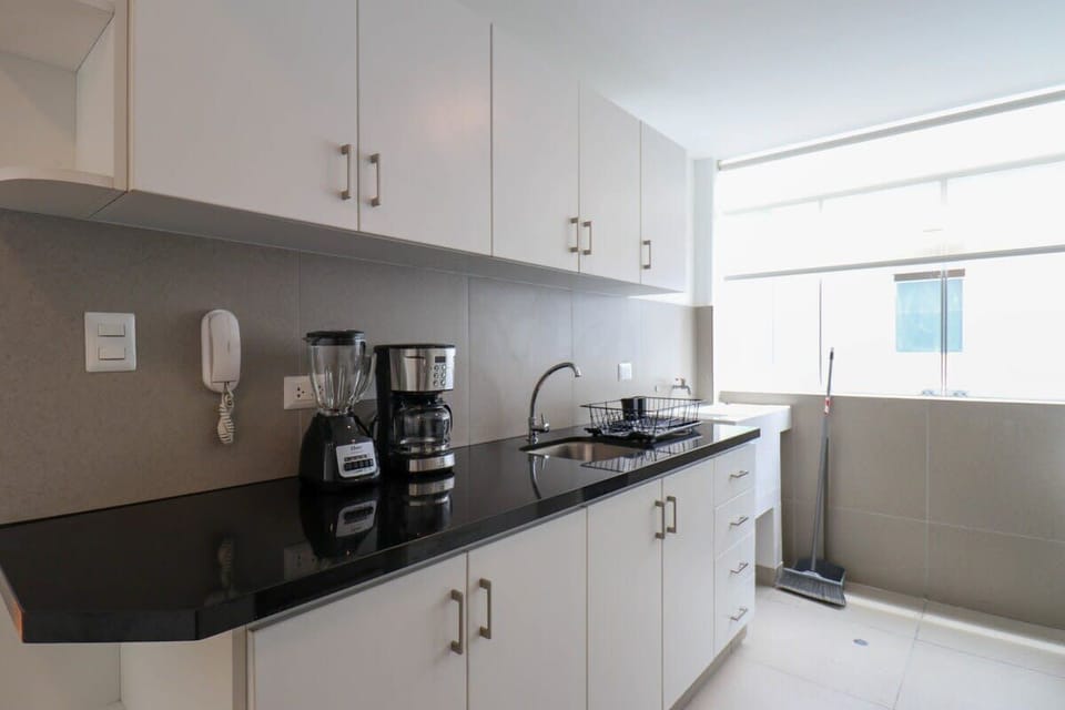 Kitchen with essentials