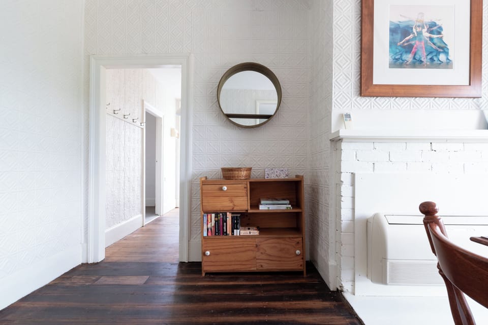 A curated little corner featuring holiday reads and stylish details