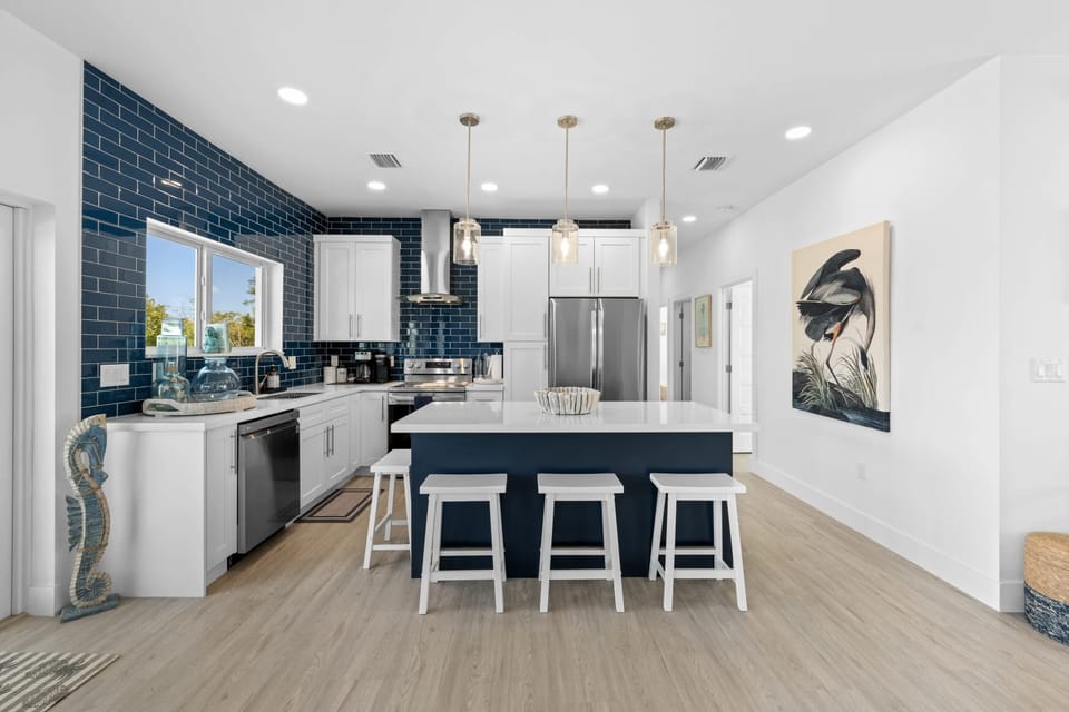 Embrace your inner foodie in our spacious and inviting kitchen.