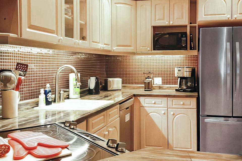 Lots of countertop space