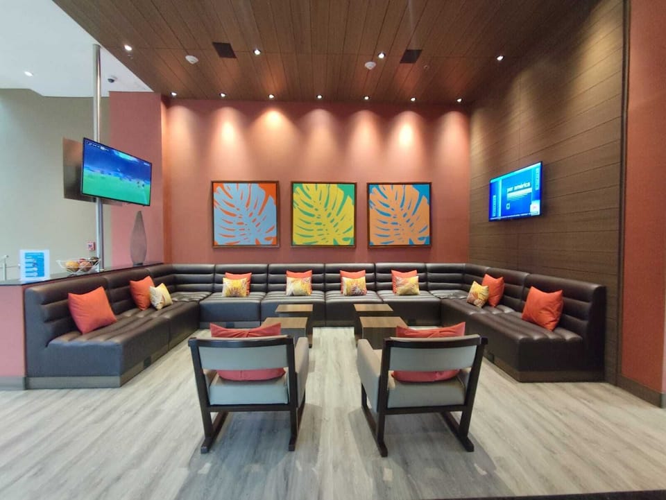 Lobby sitting area