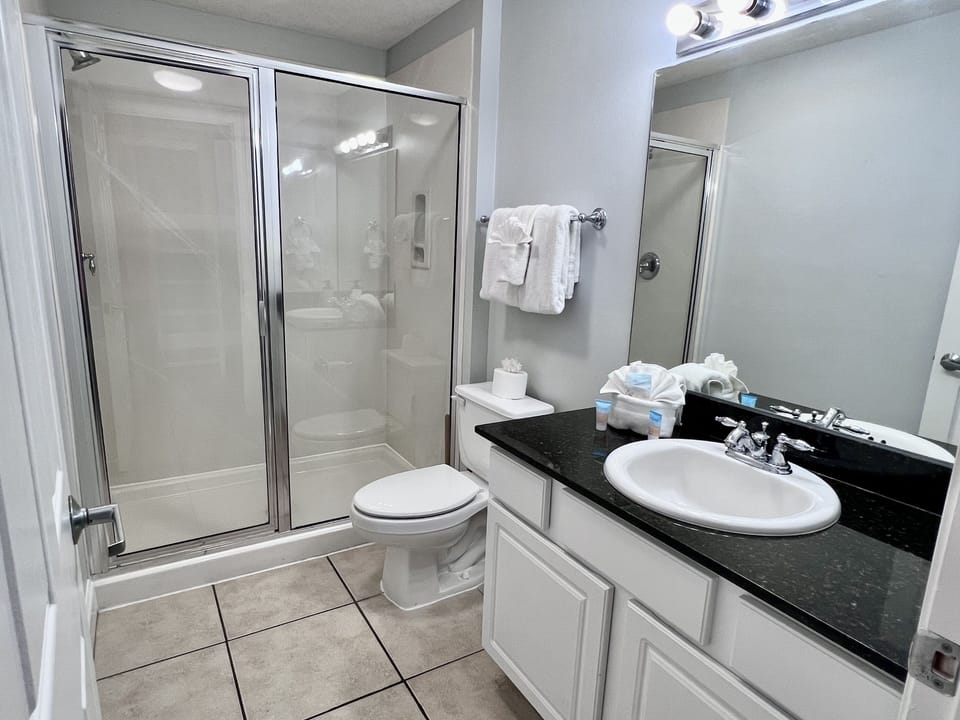 Guest Bathroom with Stand-Alone Shower