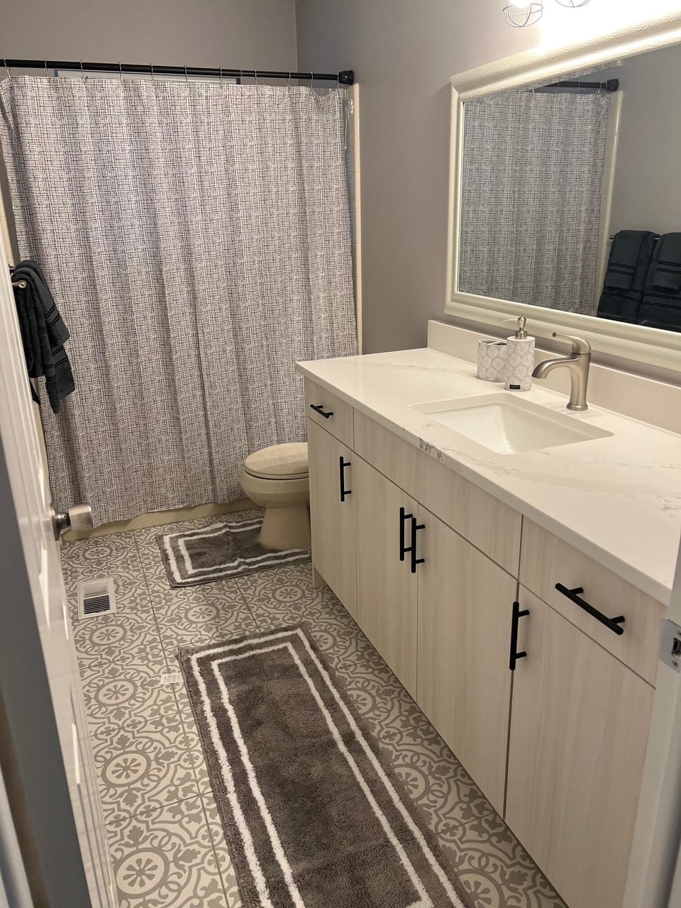 Second bathroom upstairs