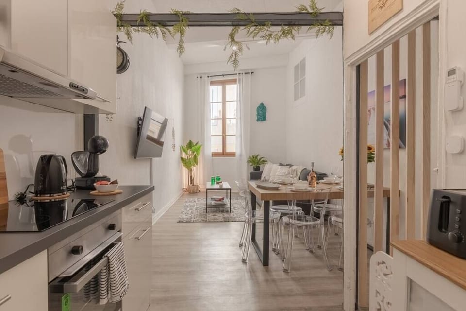 Kitchen and Living Area