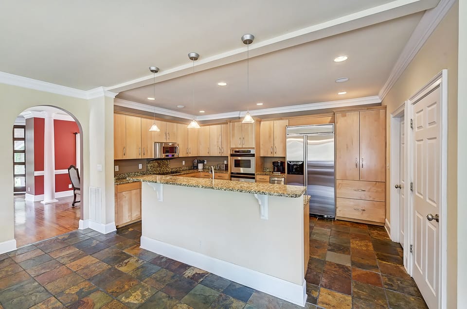 Fully stocked kitchen- perfect to whip up all your group meals! 