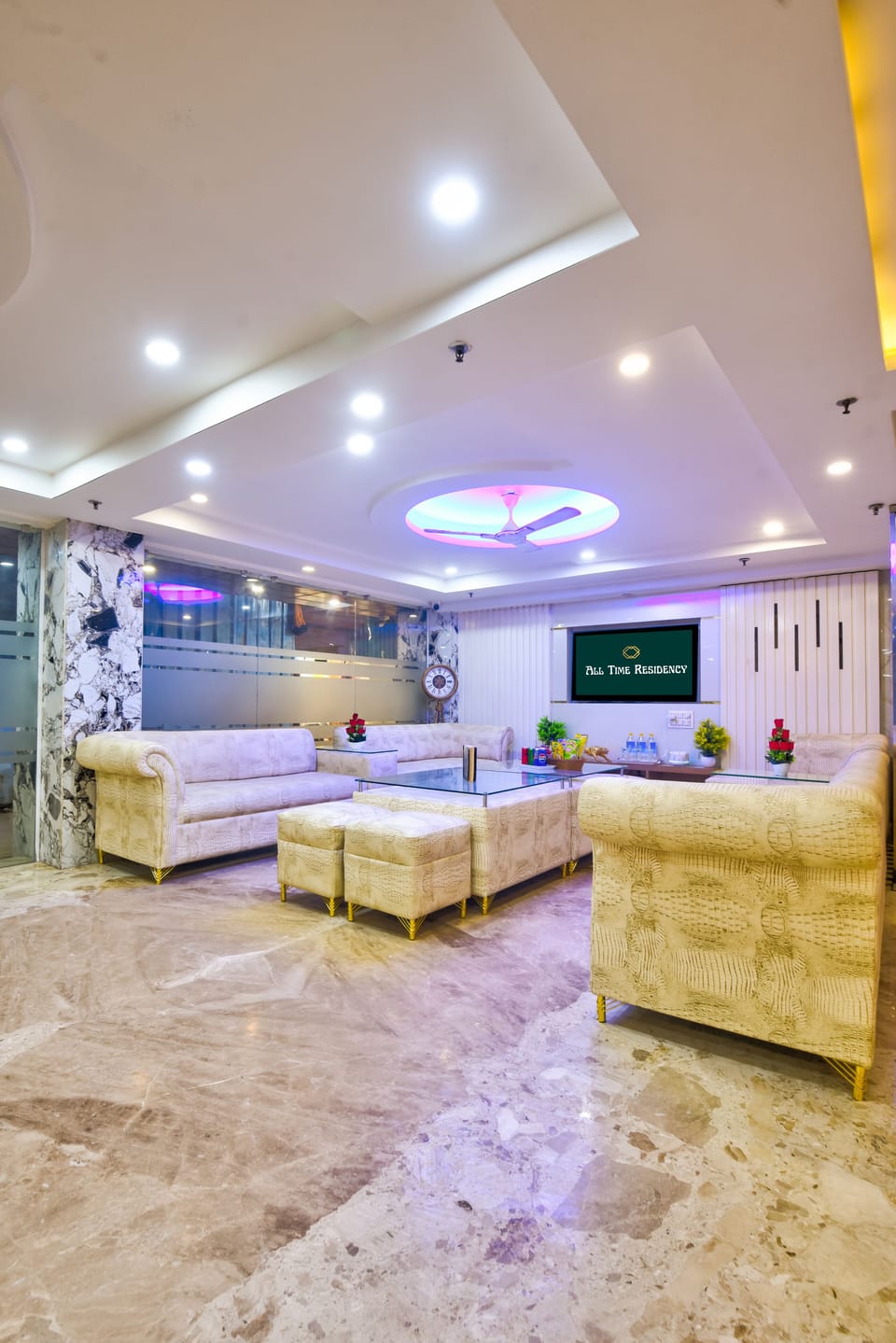 Lobby sitting area