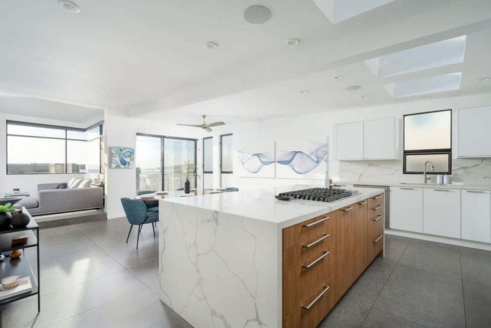 Oceanviews from your kitchen