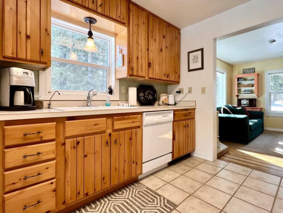 Kitchen and dishwasher