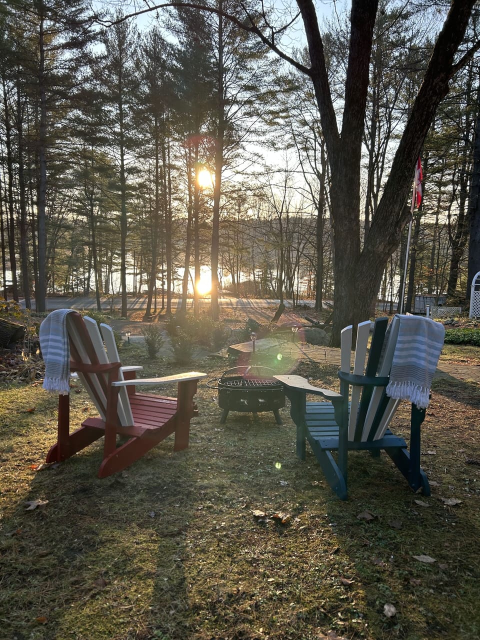 Get cozy outdoors!