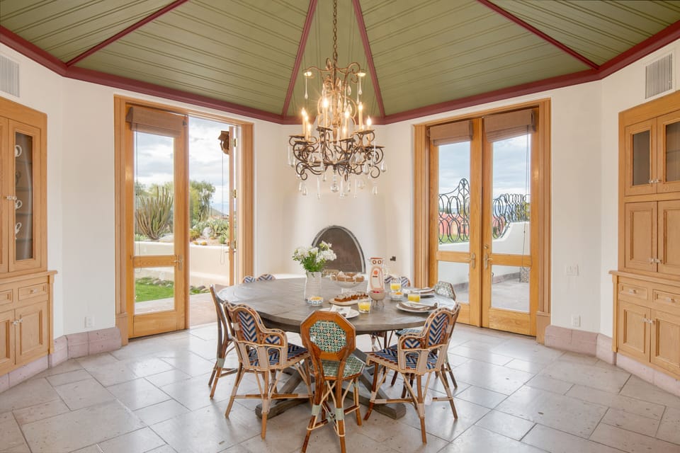 Dining area.