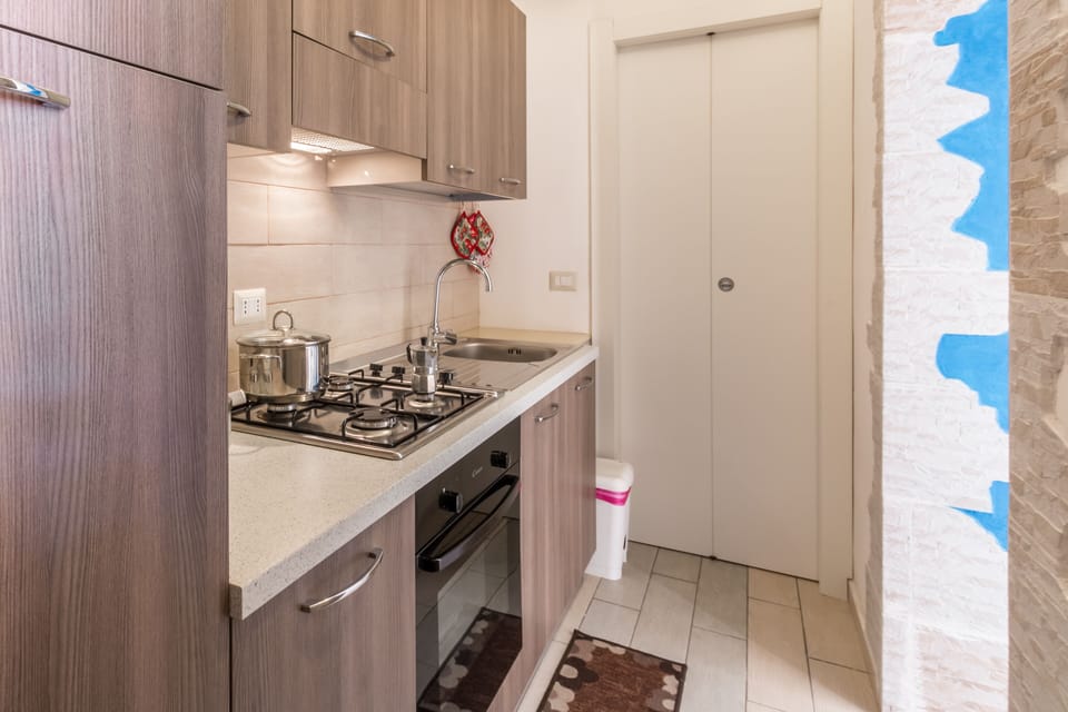 Classic Apartment | Private kitchen | Full-size fridge, oven, stovetop, espresso maker