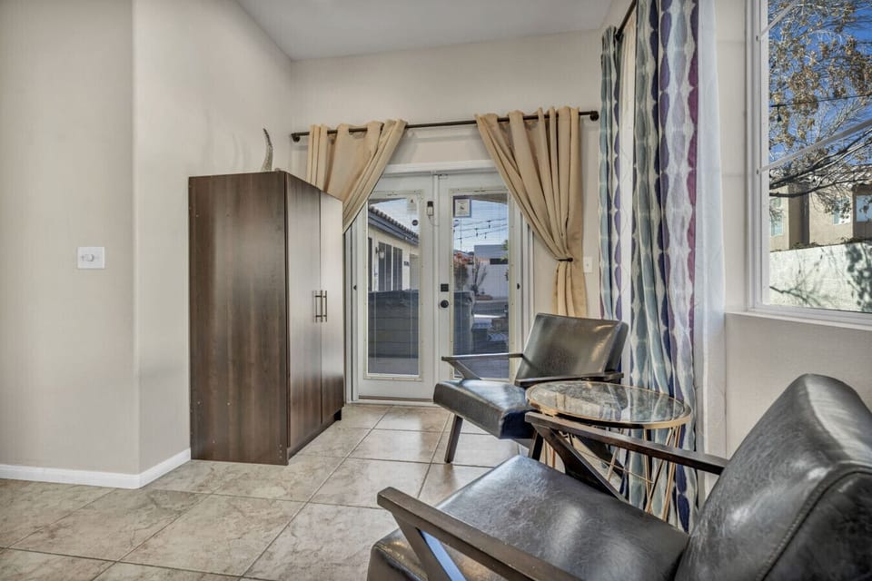 Master bedroom Vaulted ceilings & ample storage! Don`t miss this spacious suite!