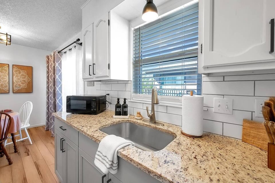 Remodeled kitchen