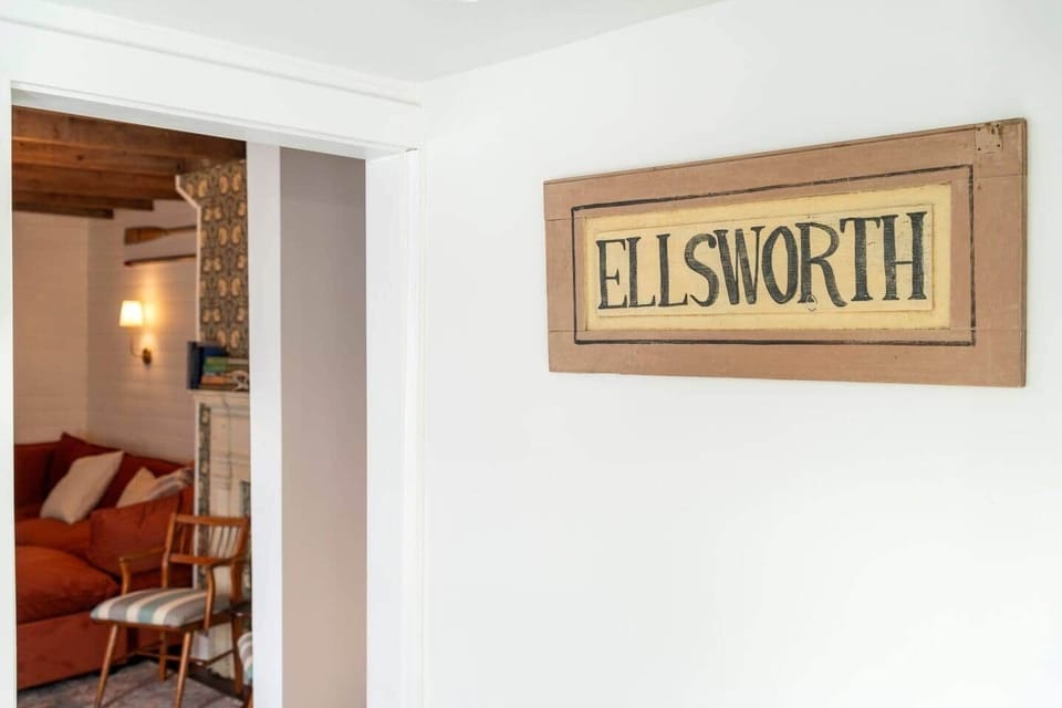 Authentic Maine artwork and decor throughout the entire home