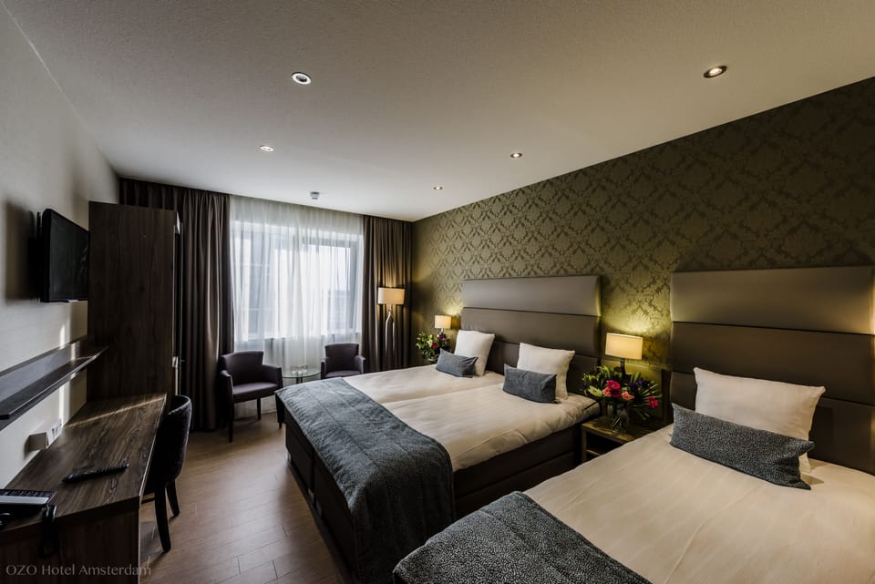 Triple Room, 3 Twin Beds | Egyptian cotton sheets, premium bedding, minibar, in-room safe